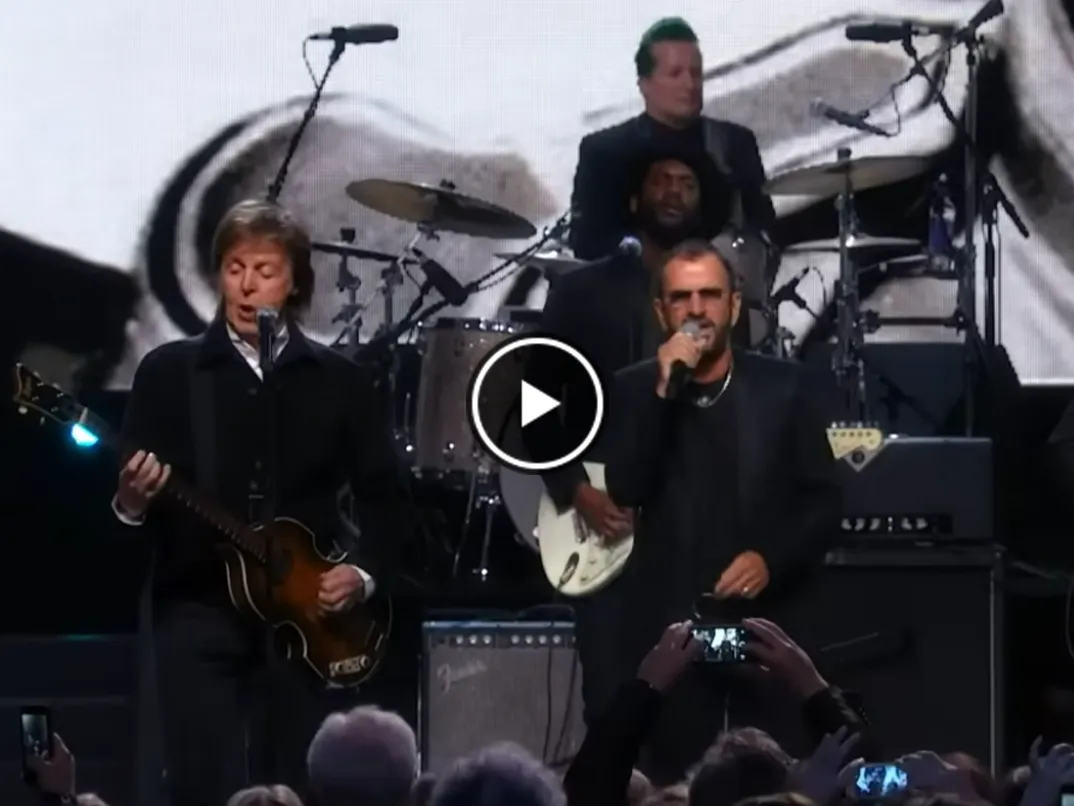 RINGO STARR AND PAUL MCCARTNEY WITH SPECIAL GUESTS - WITH A LITTLE HELP FROM MY FRIENDS